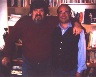 G. Grano with his friend Oscar Ghiglia