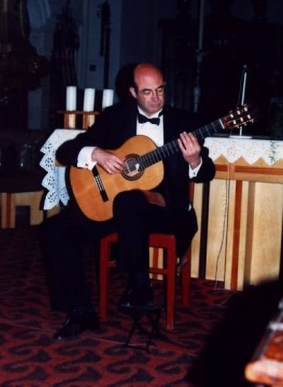 G. Grano during another concert